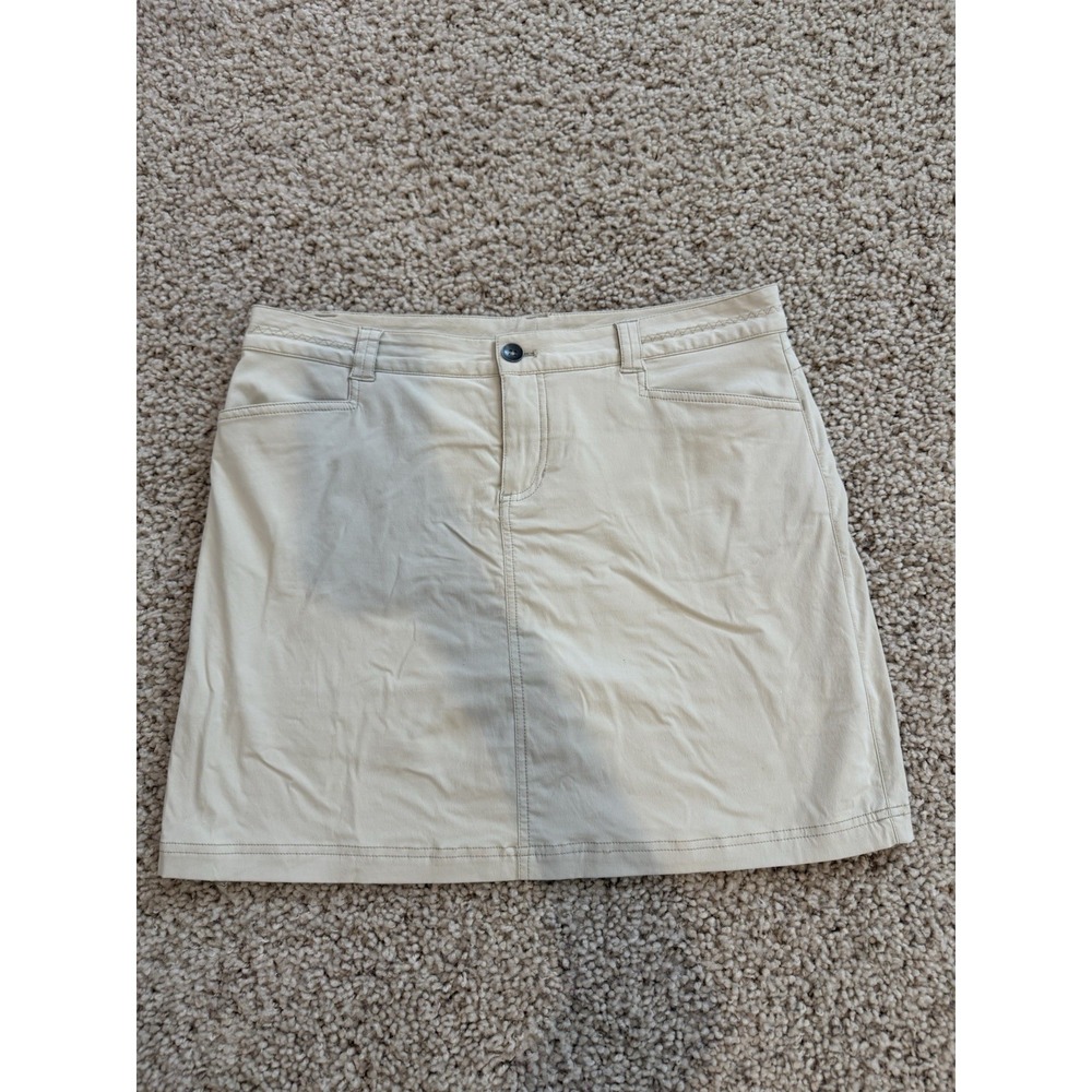 Eddie Bauer Beige Skirt Size 10